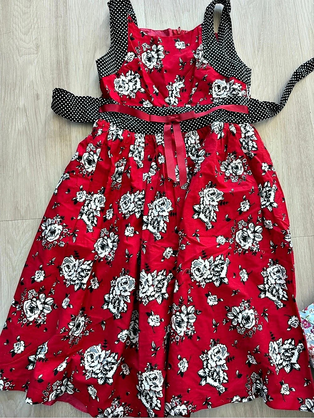 Bonnie Jean Girls Floral Dress Size 12 Like New